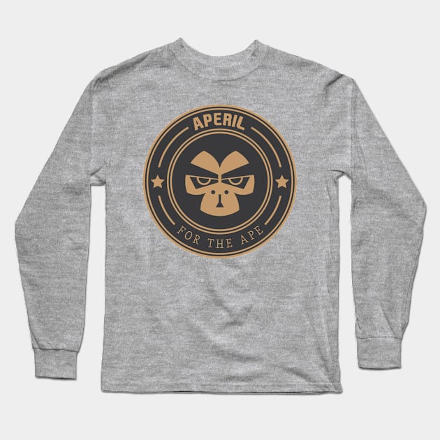 For The Ape Long Sleeve T-Shirt by UB design